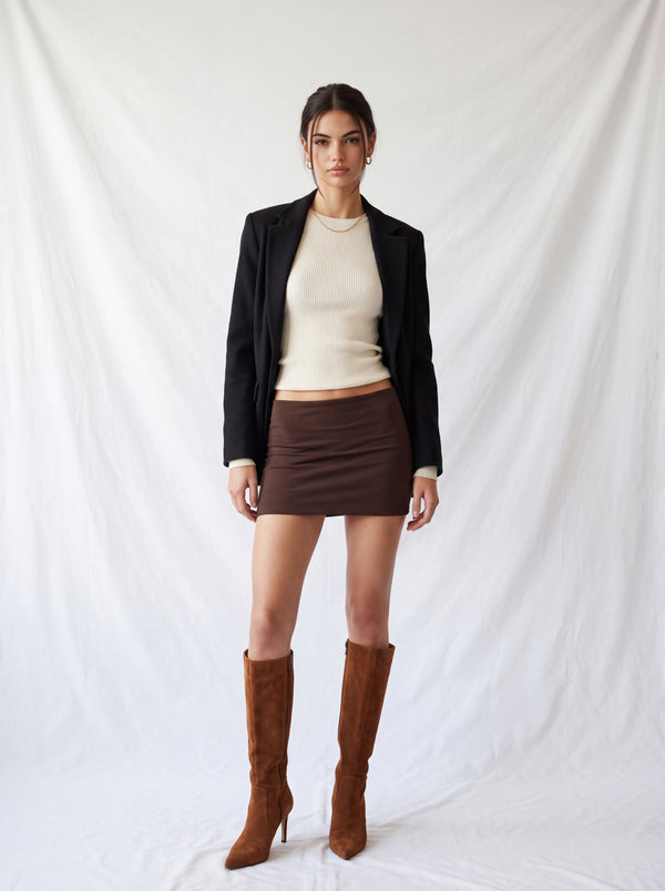 Falda Bruna Mini