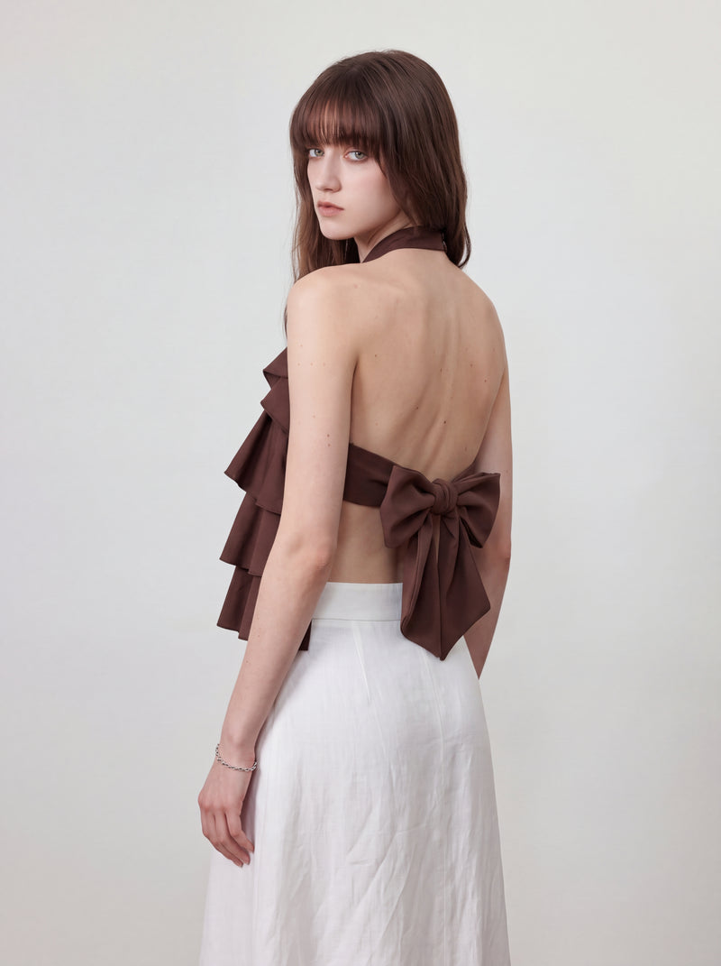Top Bruna Ruffles