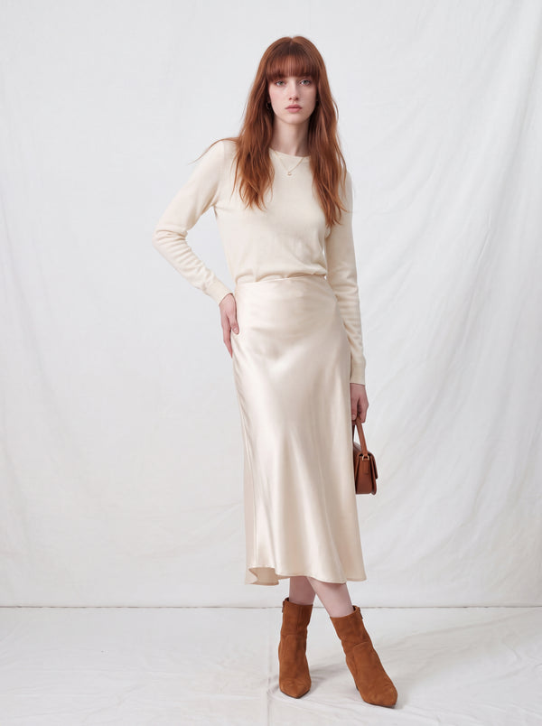 Falda Perla Satin