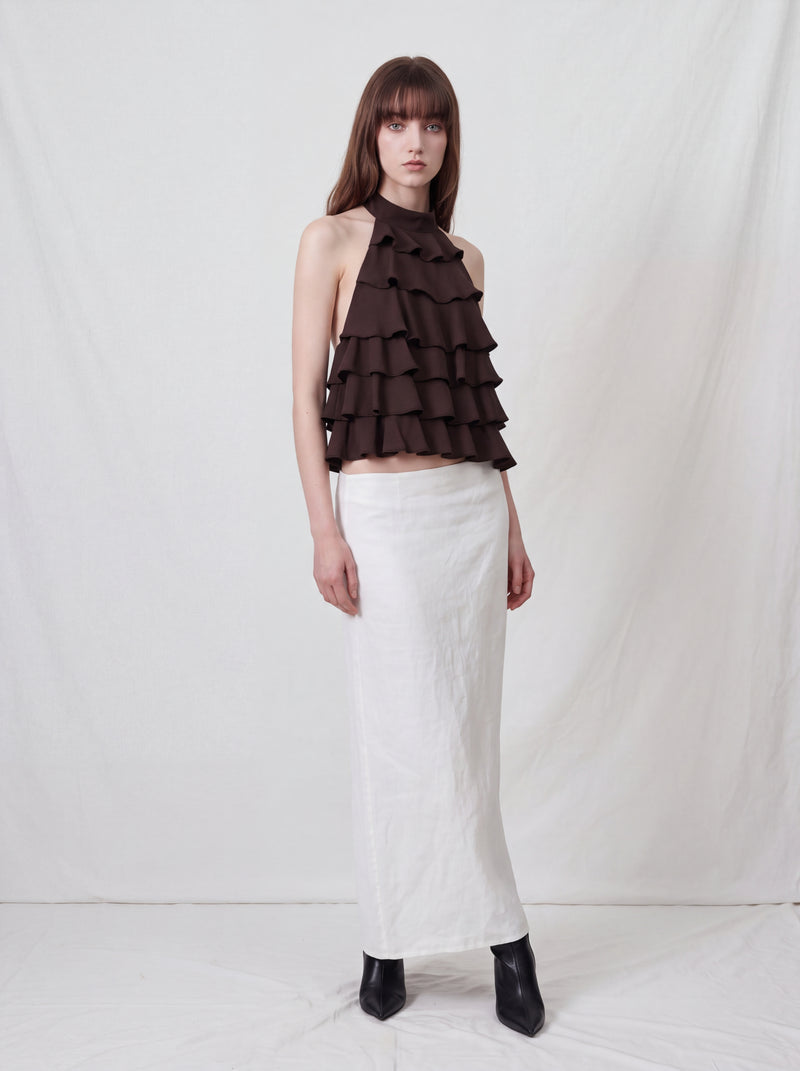 Top Bruna Ruffles