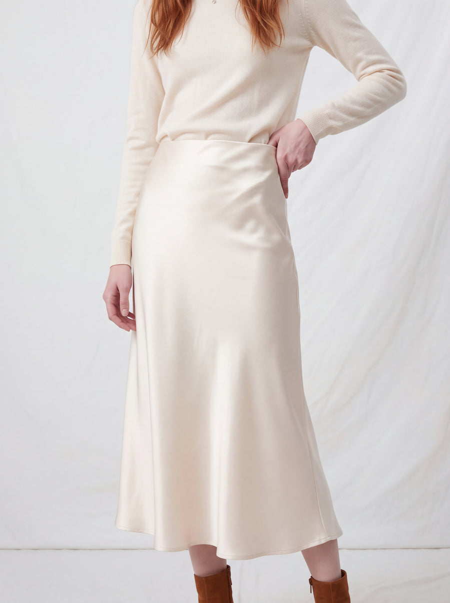 Falda Perla Satin